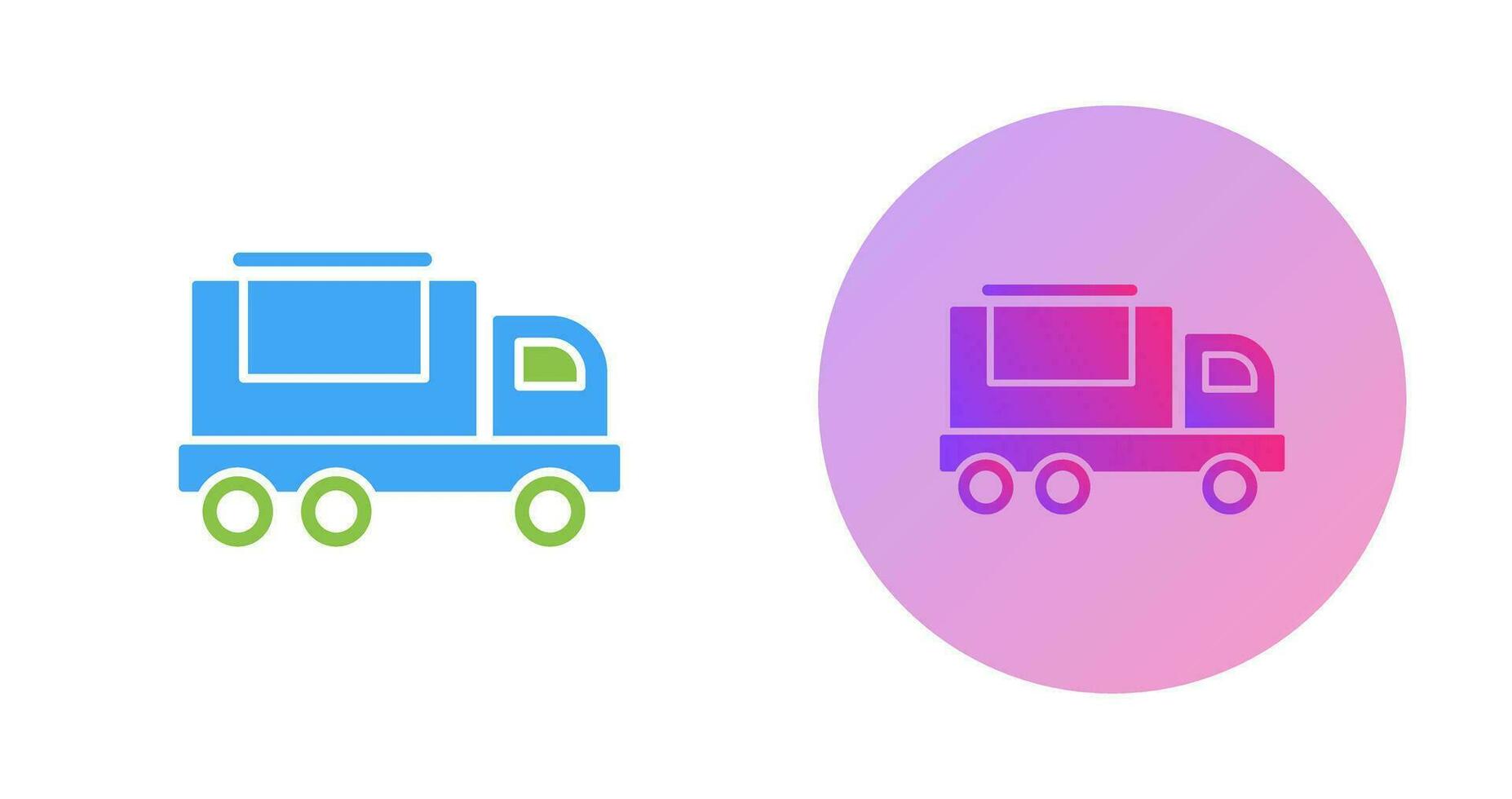 Cargo Truck Vector Icon