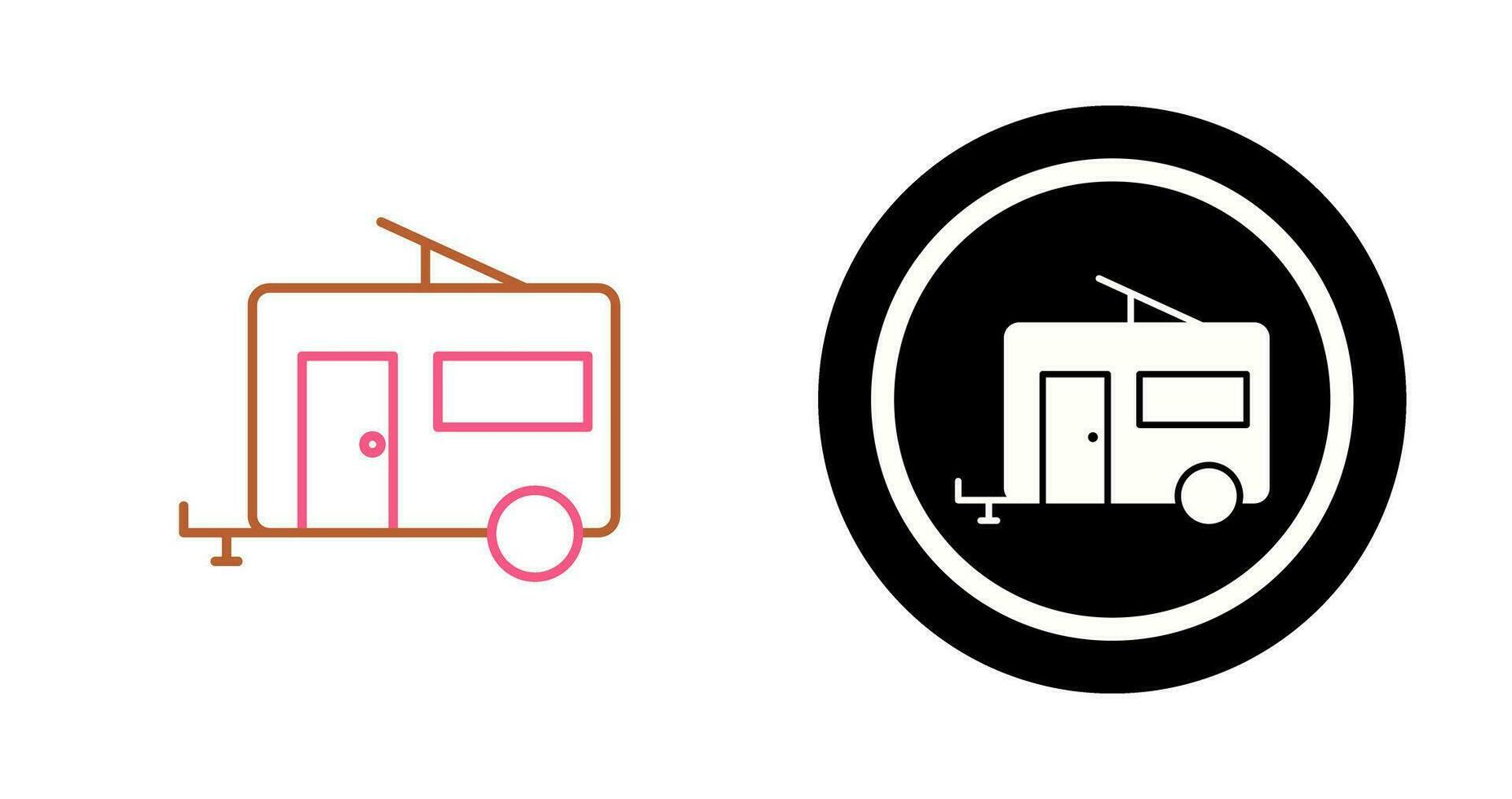 Trailer Vector Icon