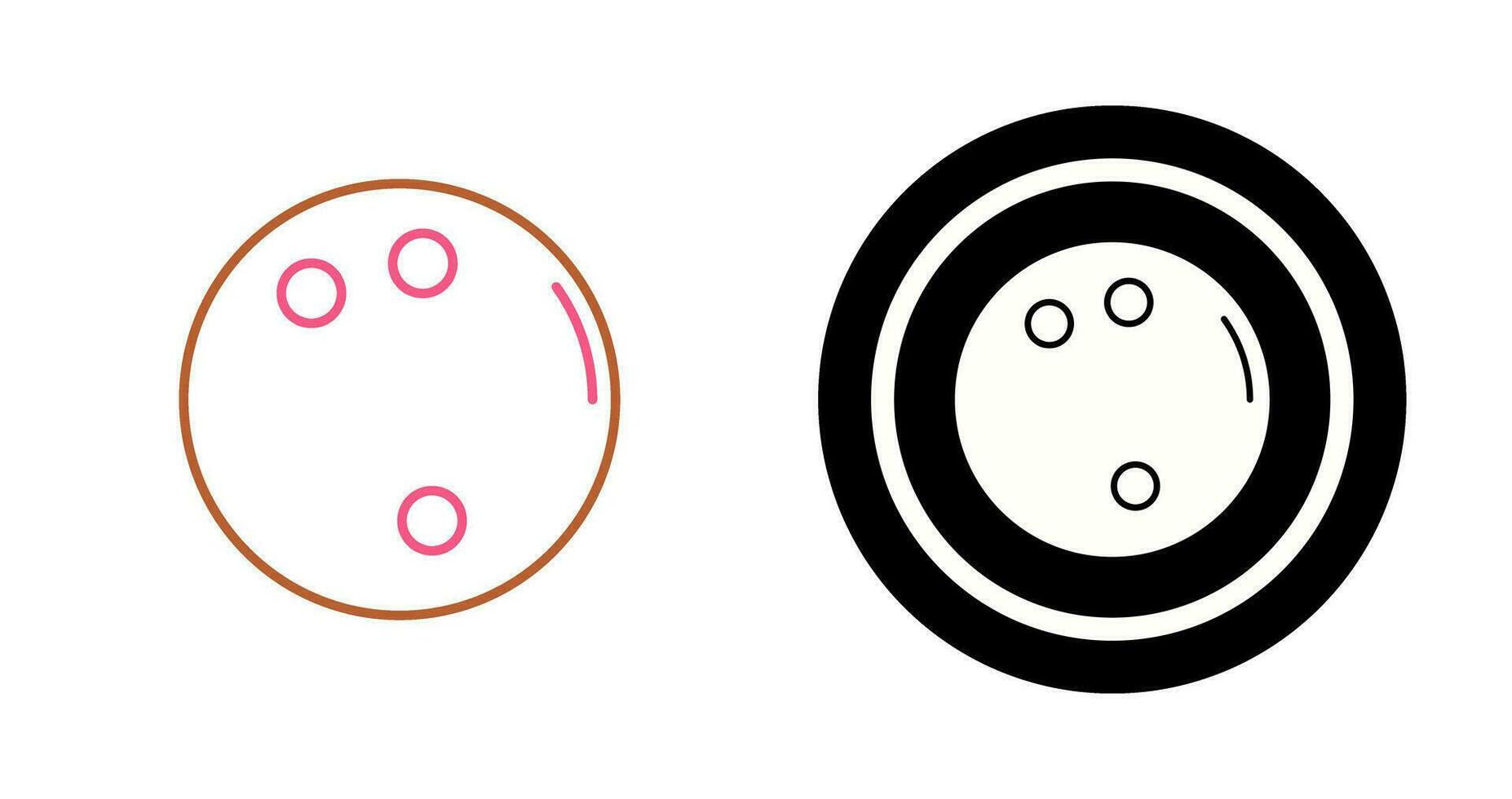 Bowling Ball Vector Icon