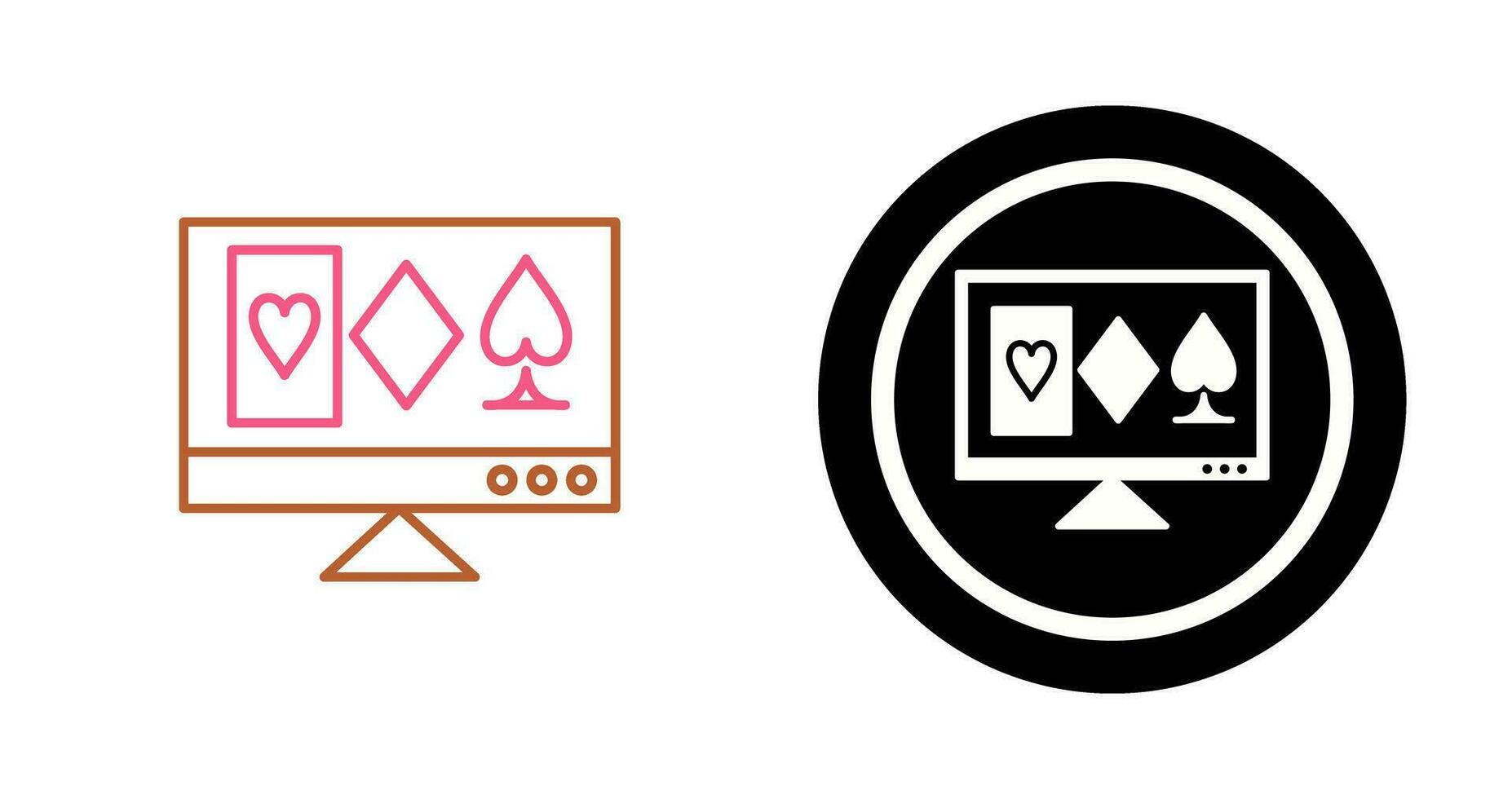 Online Gambling Vector Icon
