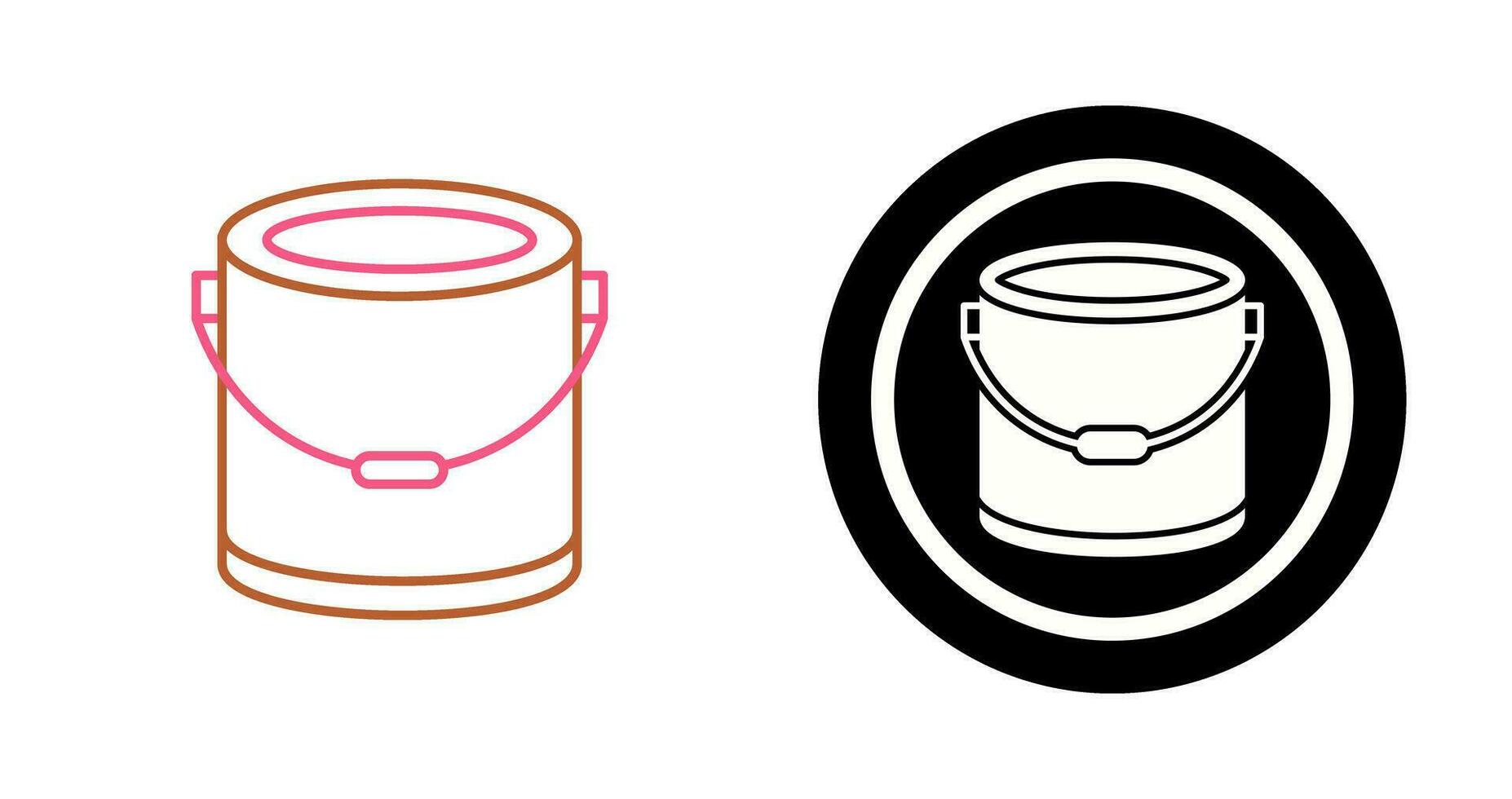 Paint Bucket Vector Icon