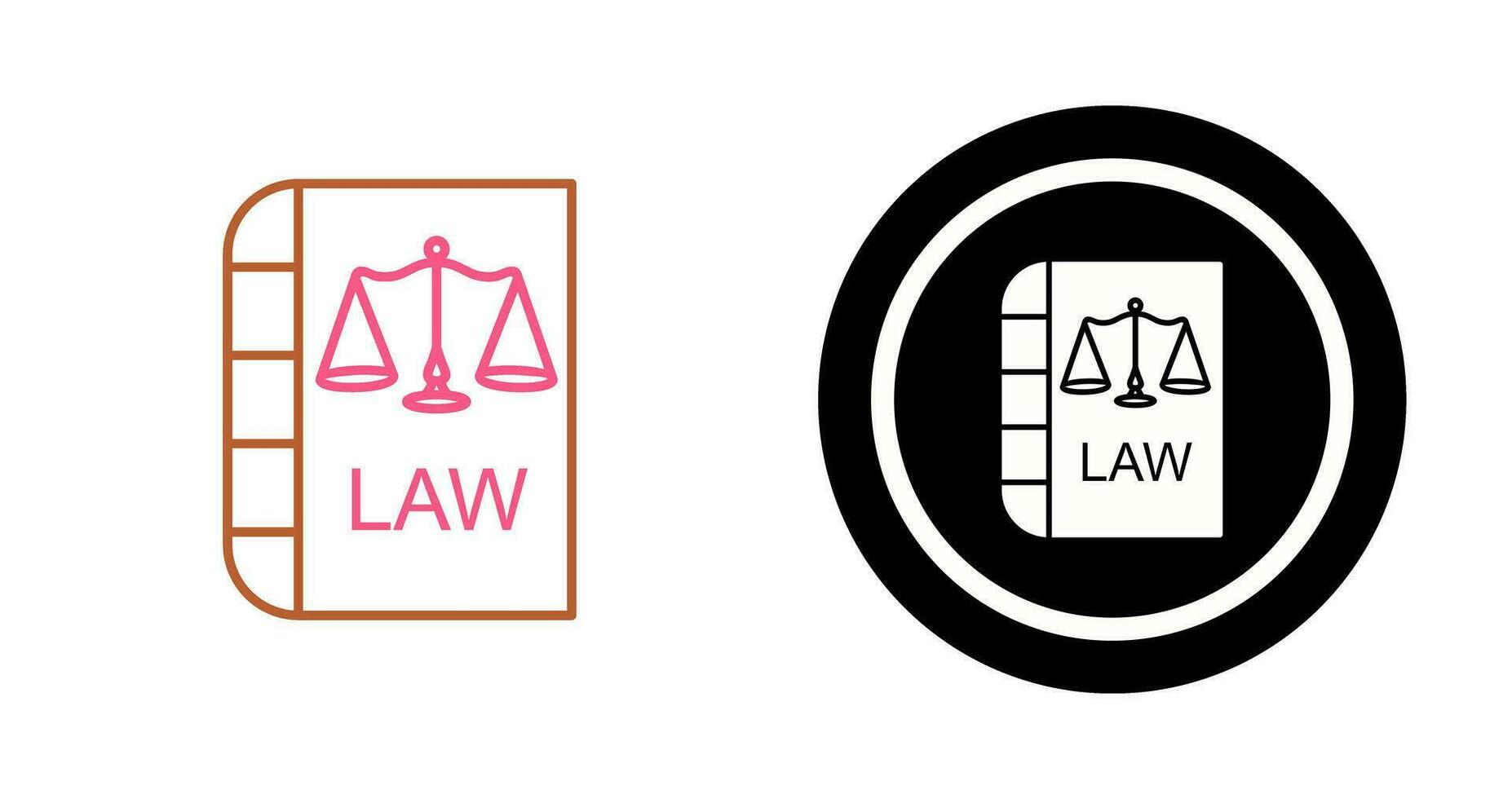 Law and Order Vector Icon