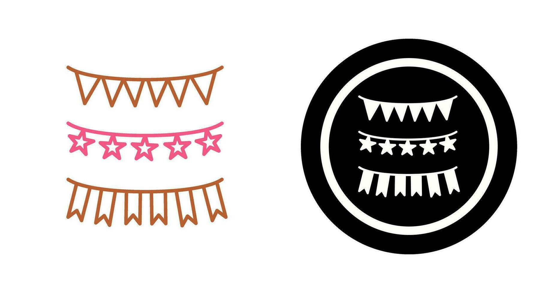 Garlands Vector Icon