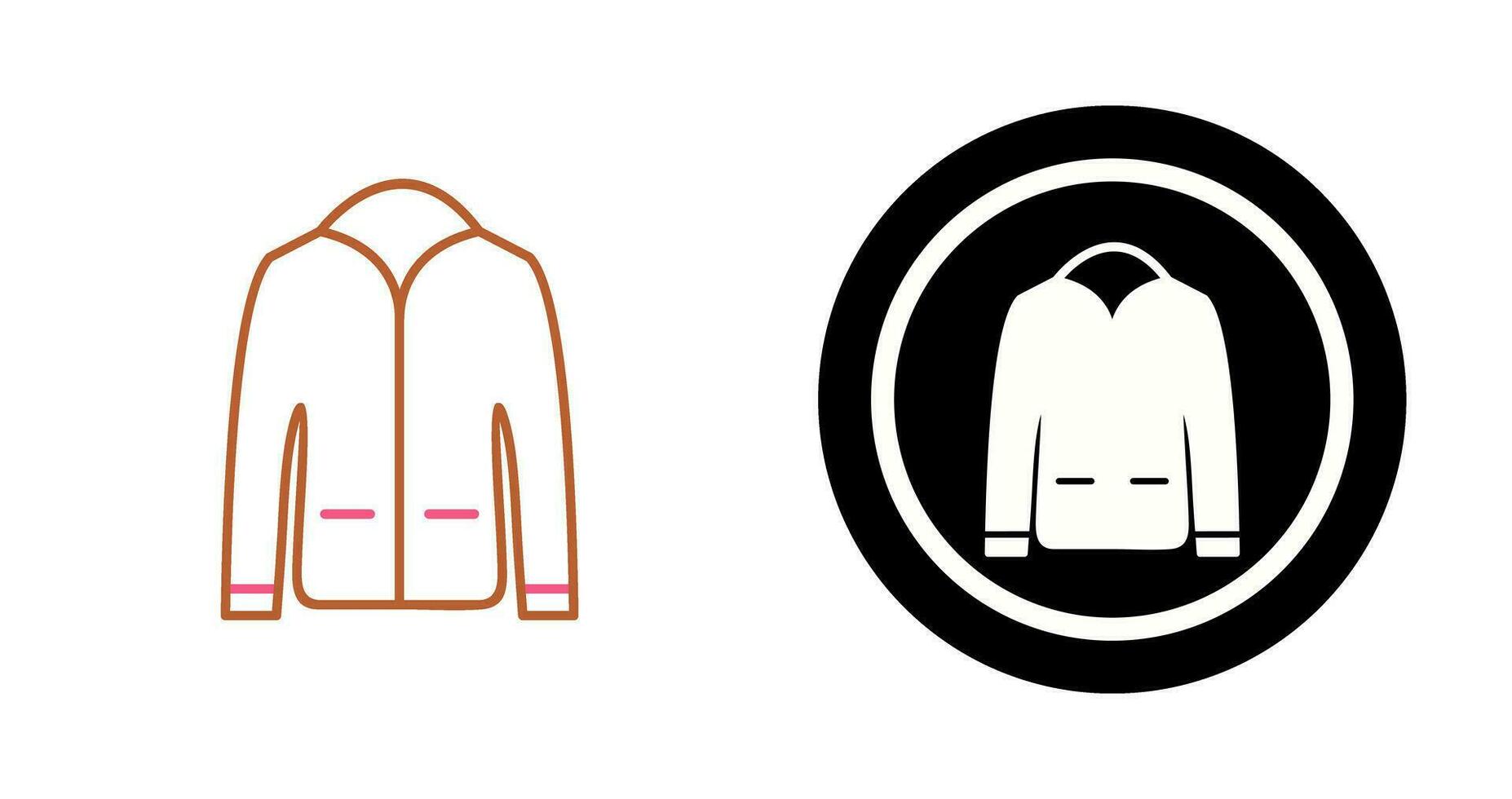 Men's Jacket Vector Icon