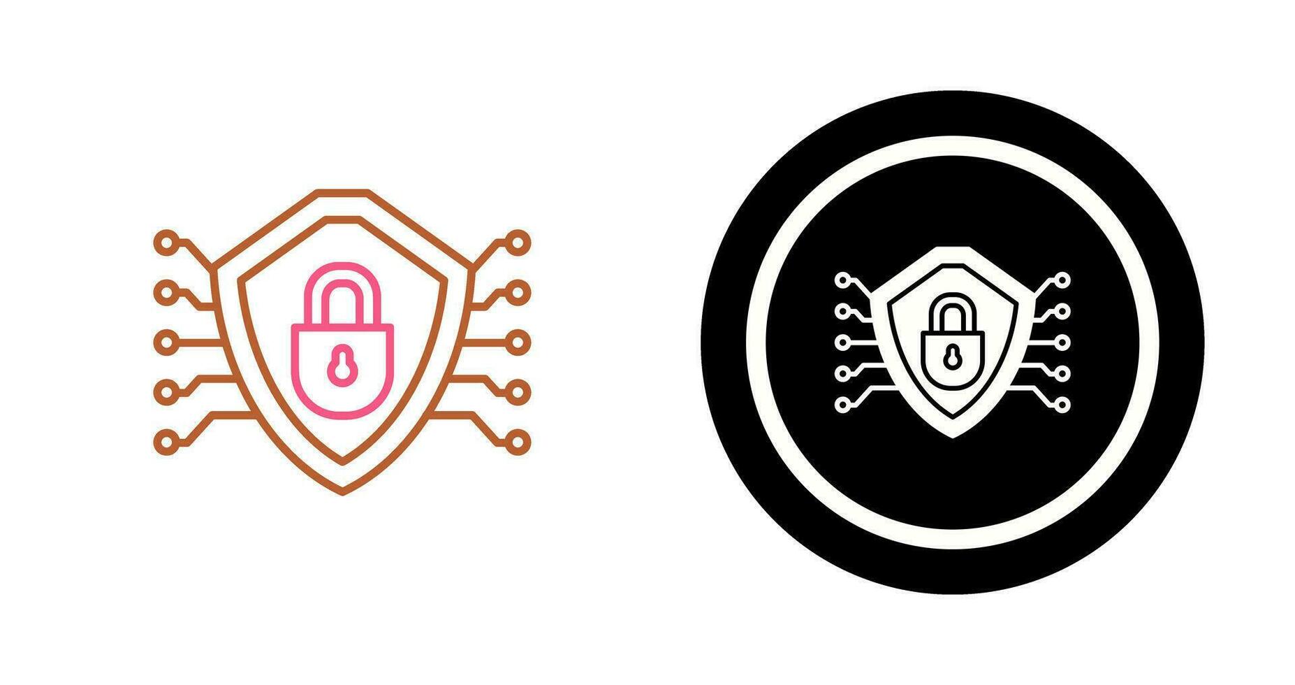 Cyber Security Vector Icon
