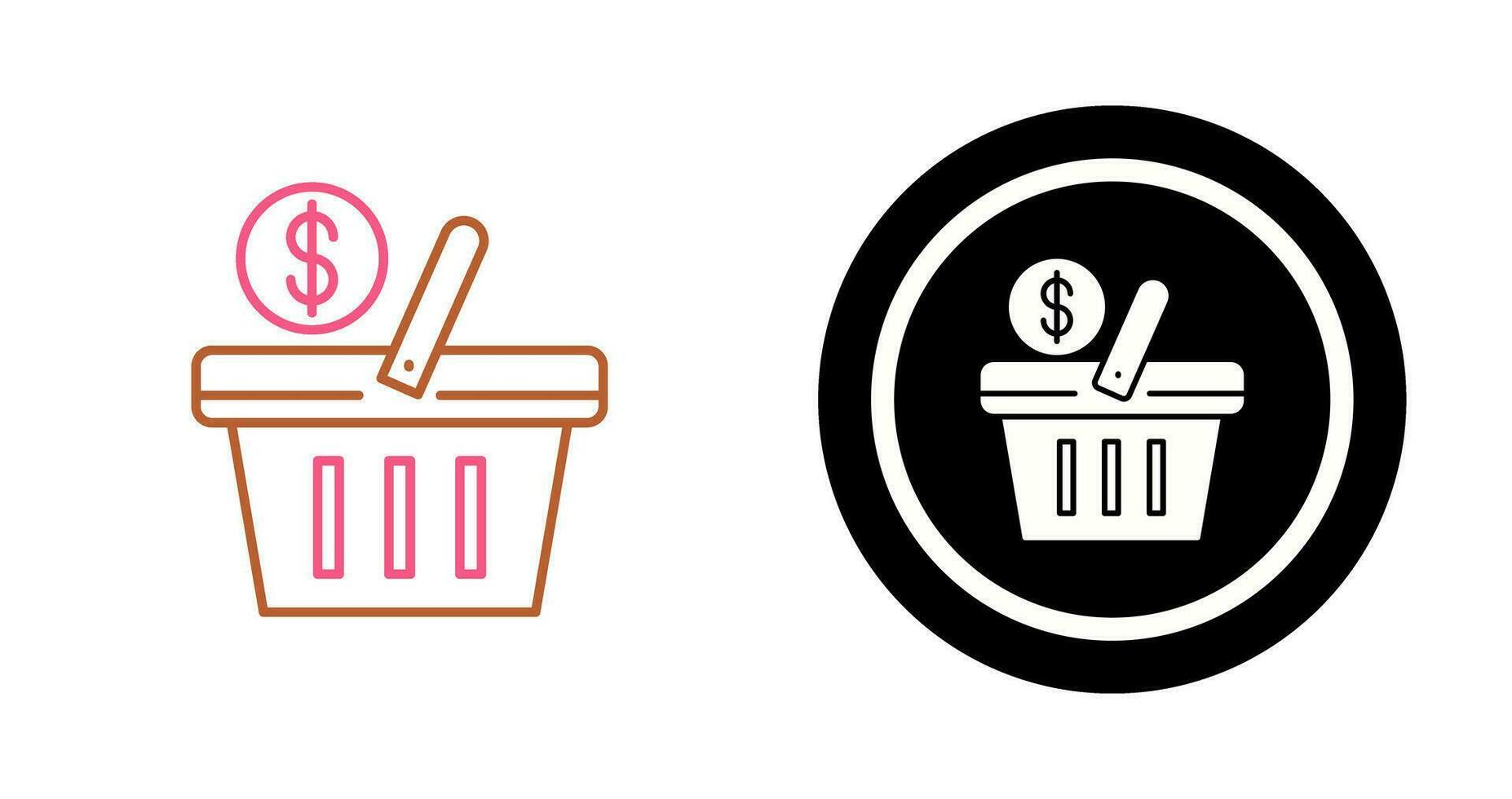 Shopping Basket Vector Icon