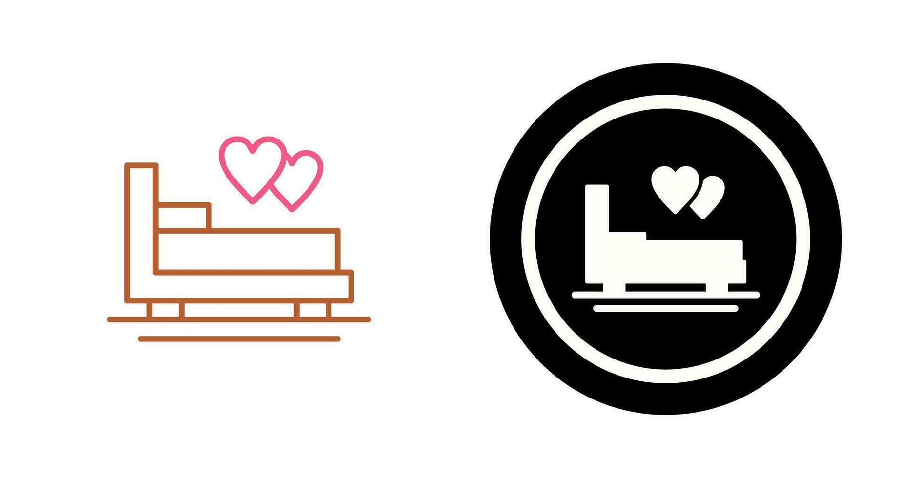 Honeymoon Vector Icon