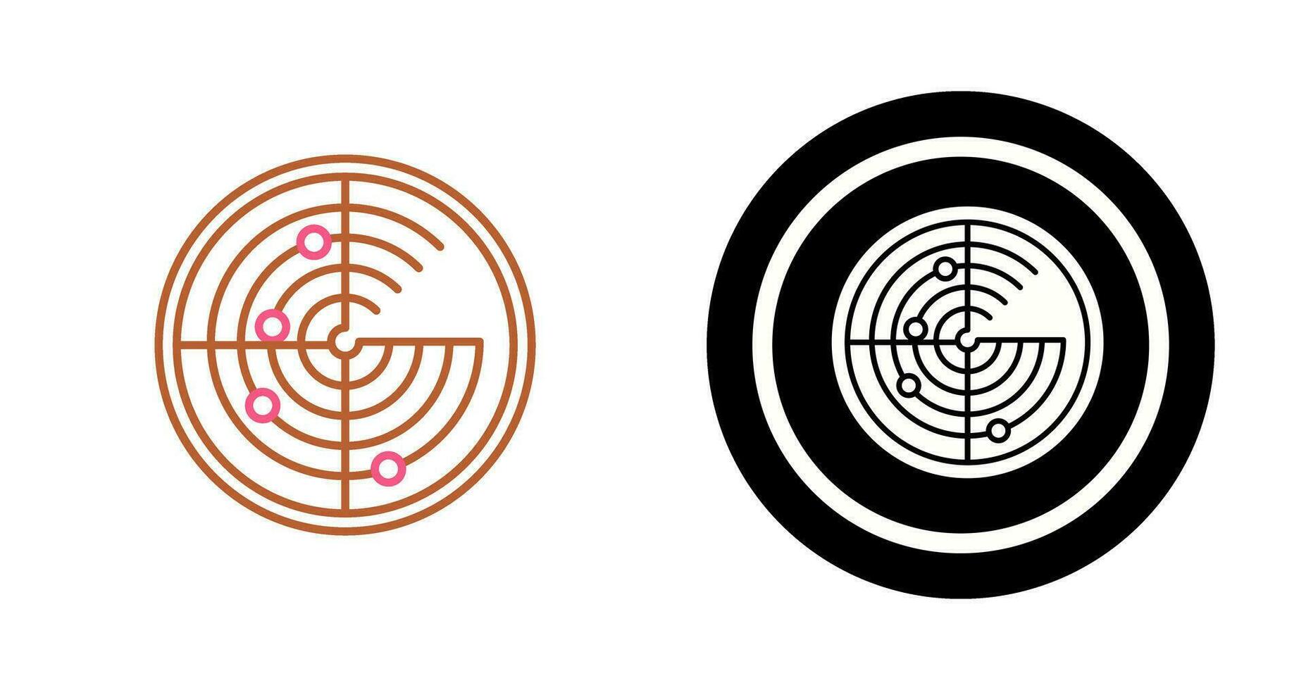 Radar Vector Icon