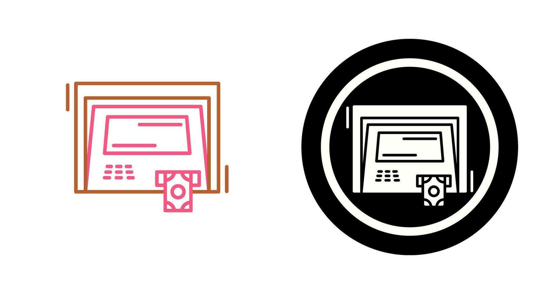 ATM Vector Icon