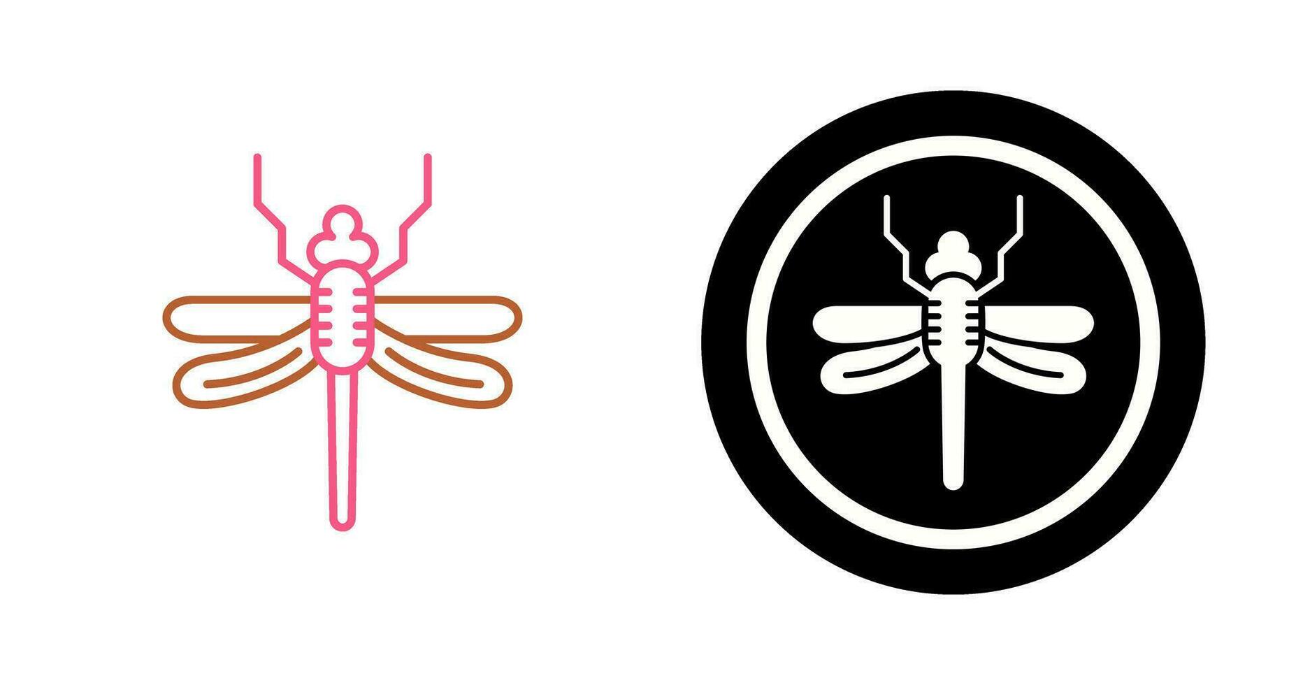 Dragonfly Vector Icon