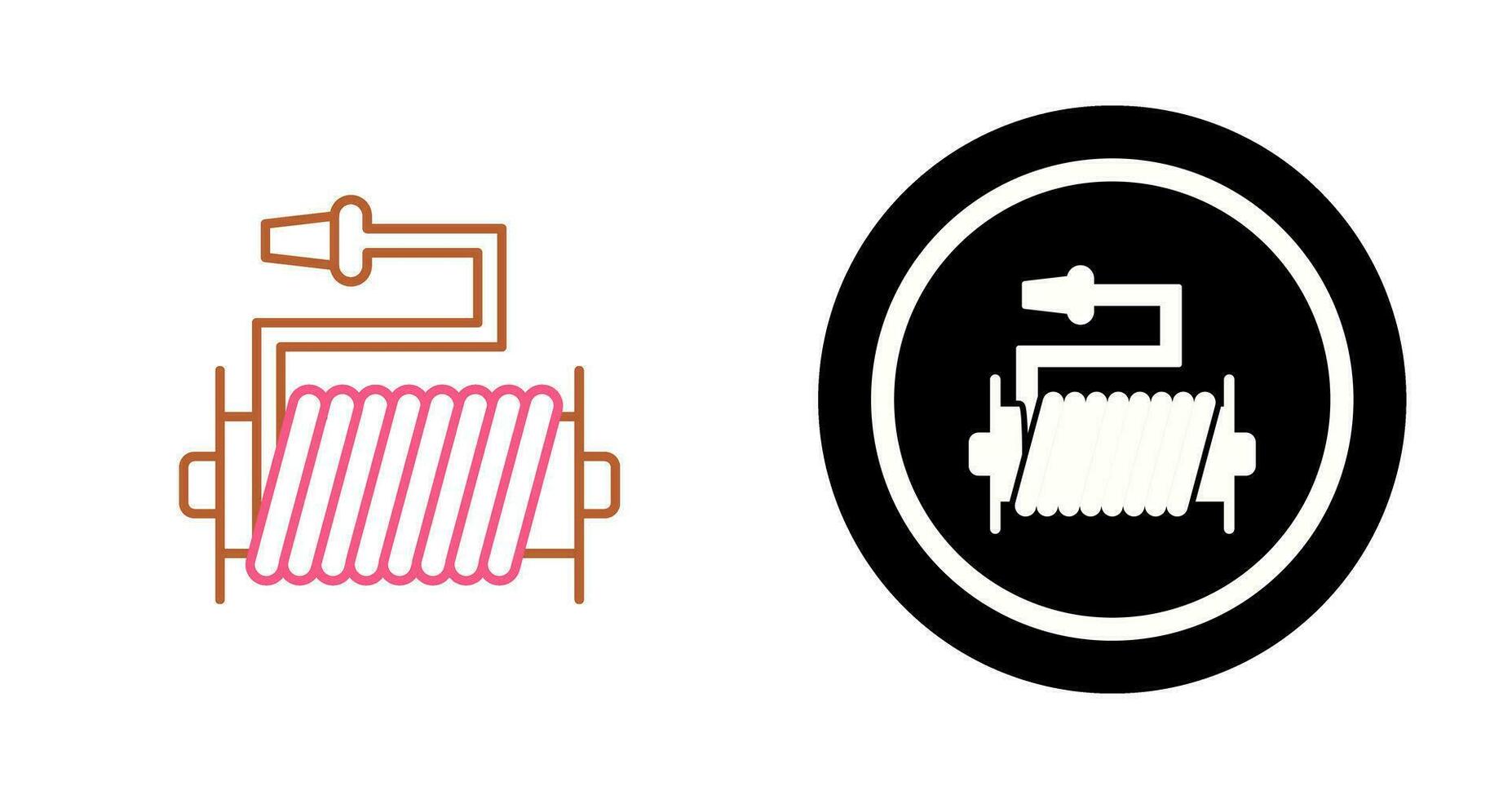 Water Hose Vector Icon