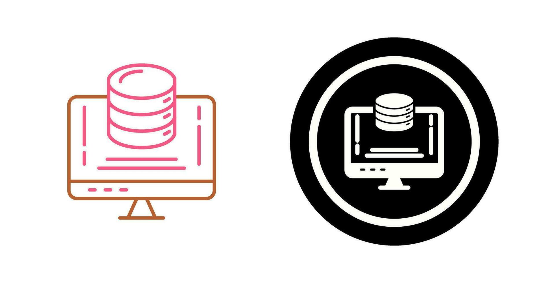 Data Storage Vector Icon