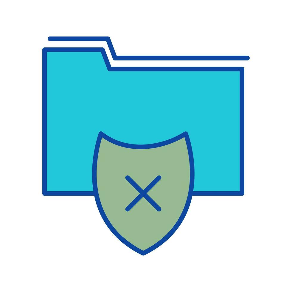 Vulnerable Folder Vector Icon