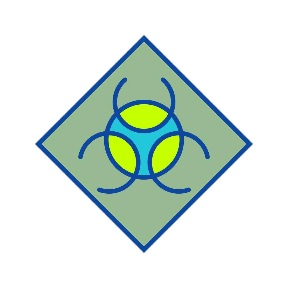 Biological Hazard Vector Icon