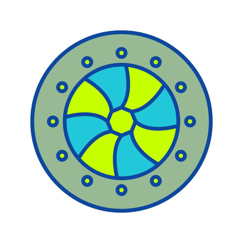 Unique Optical Diaphram Vector Icon