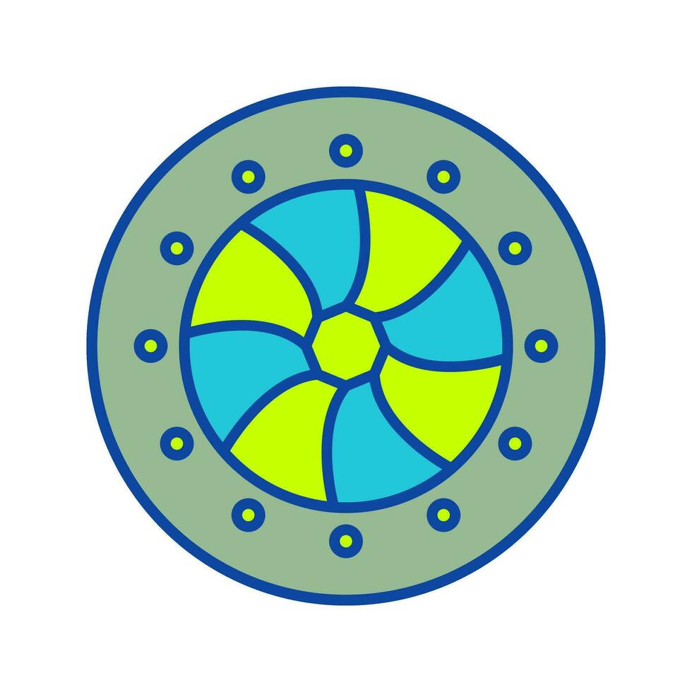 Unique Optical Diaphram Vector Icon