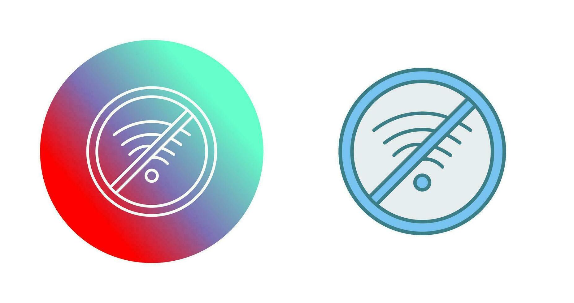 No Wifi Vector Icon