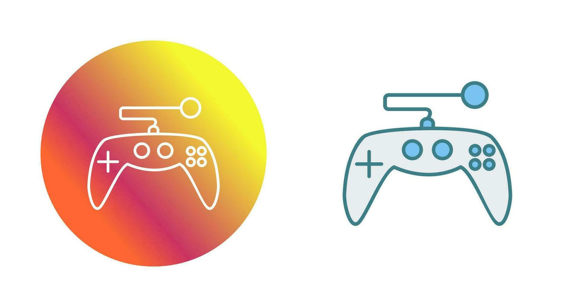 Unique Gaming Control Vector Icon