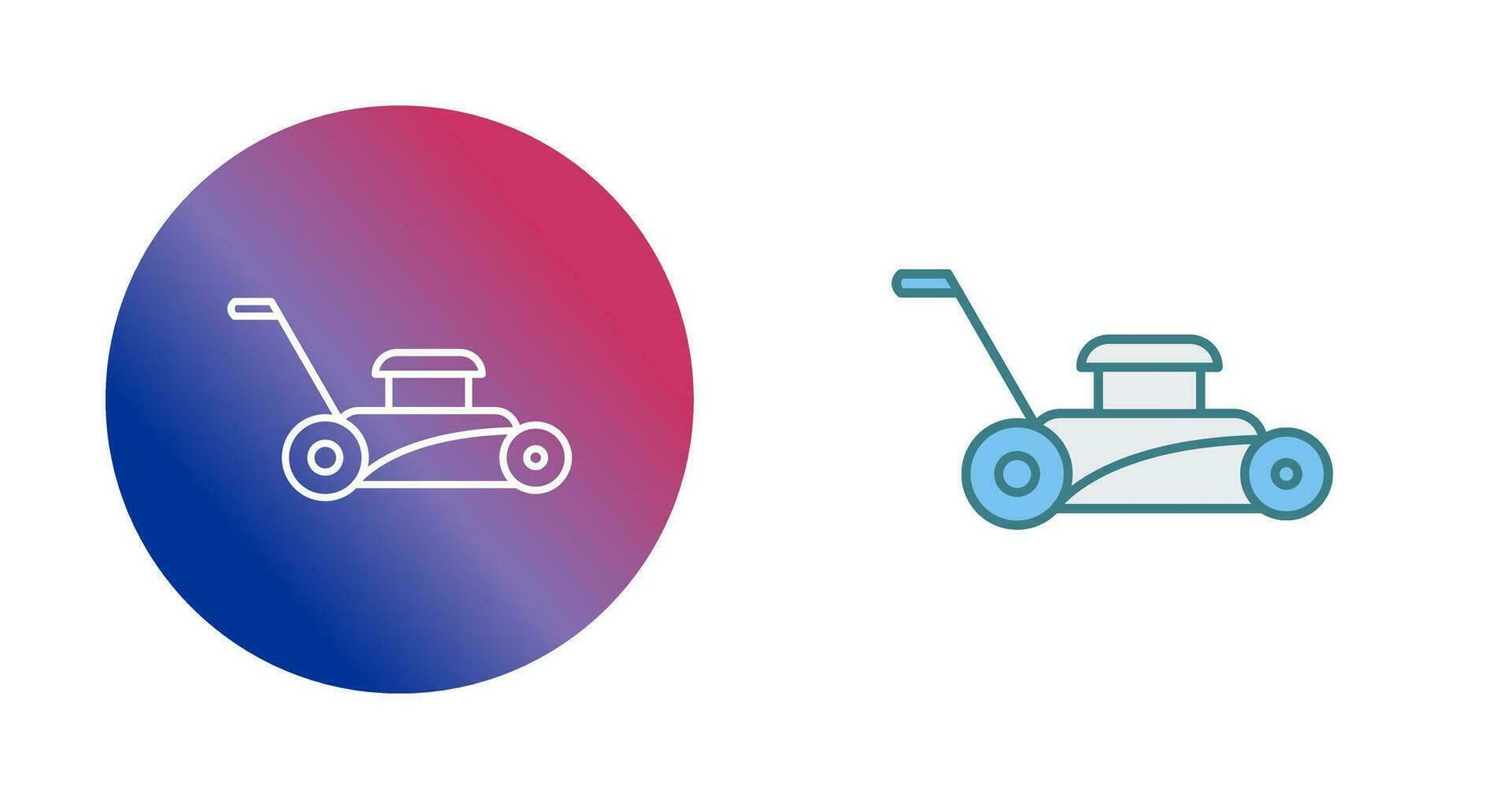 Lawn Mower Vector Icon