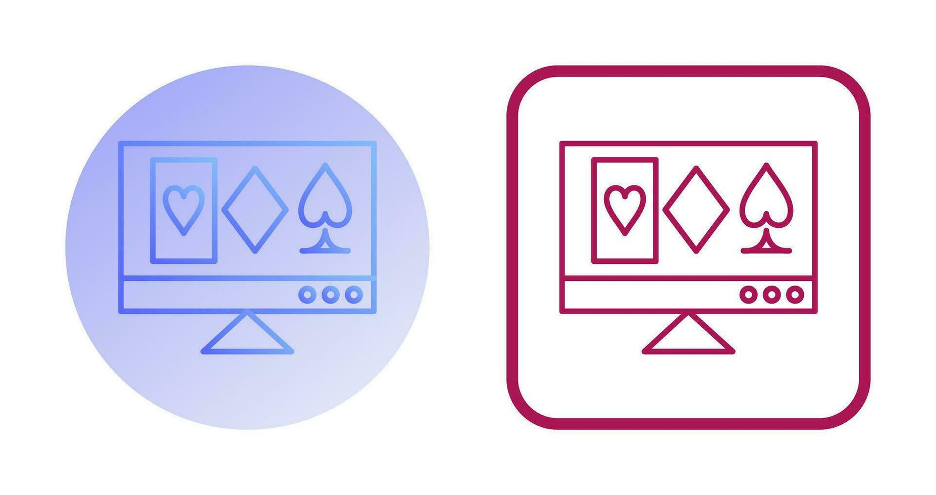 Online Gambling Vector Icon
