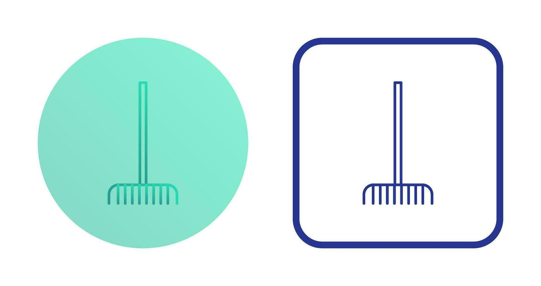 Fork picking Leaves Vector Icon