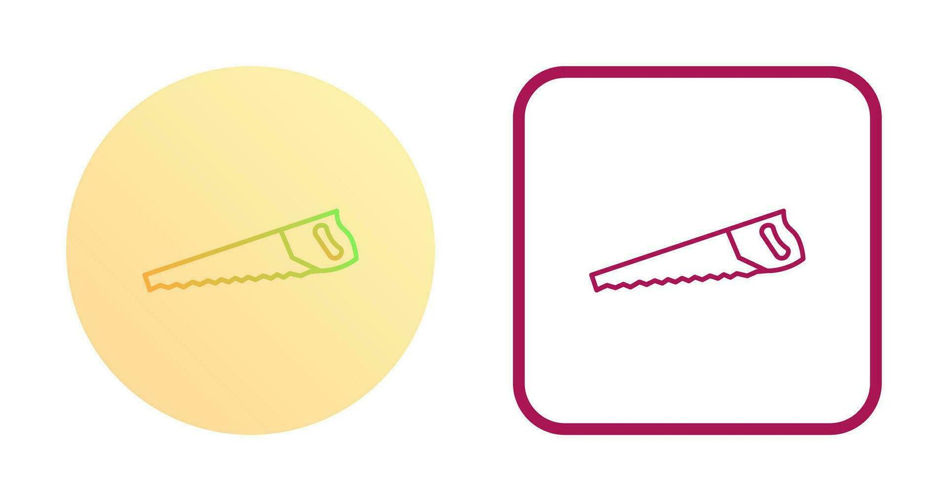 Handsaw Vector Icon