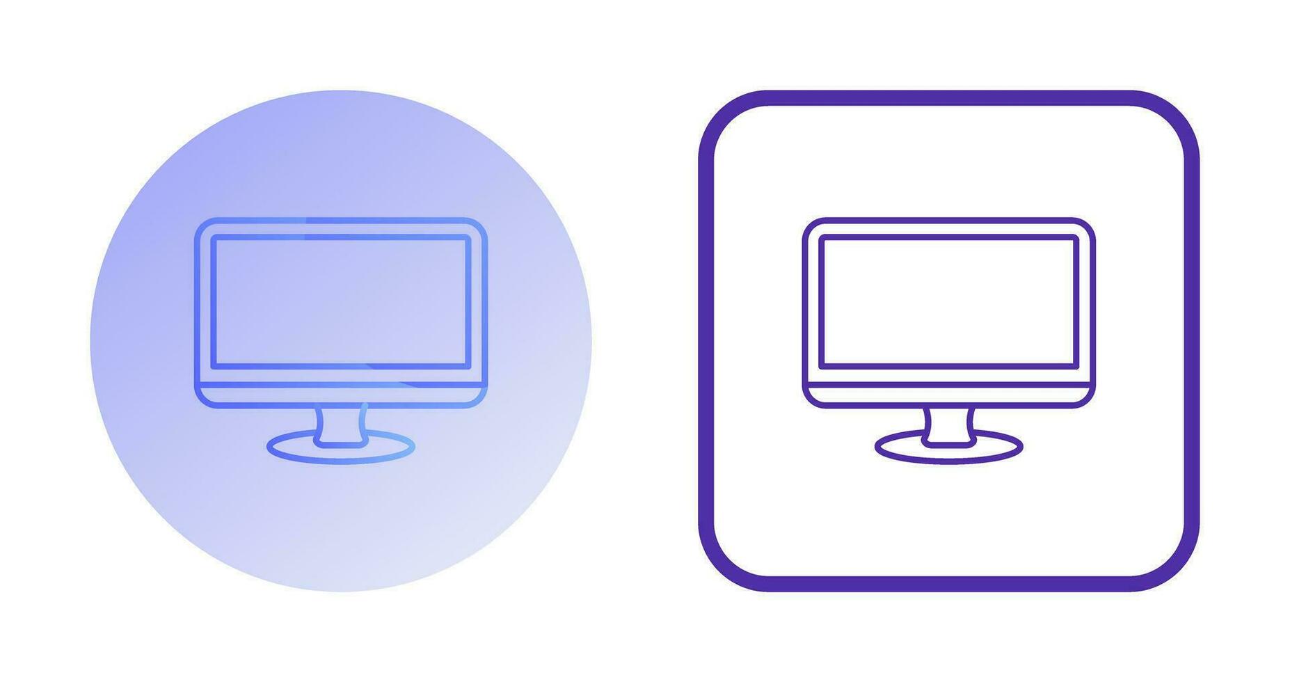 Monitor Vector Icon