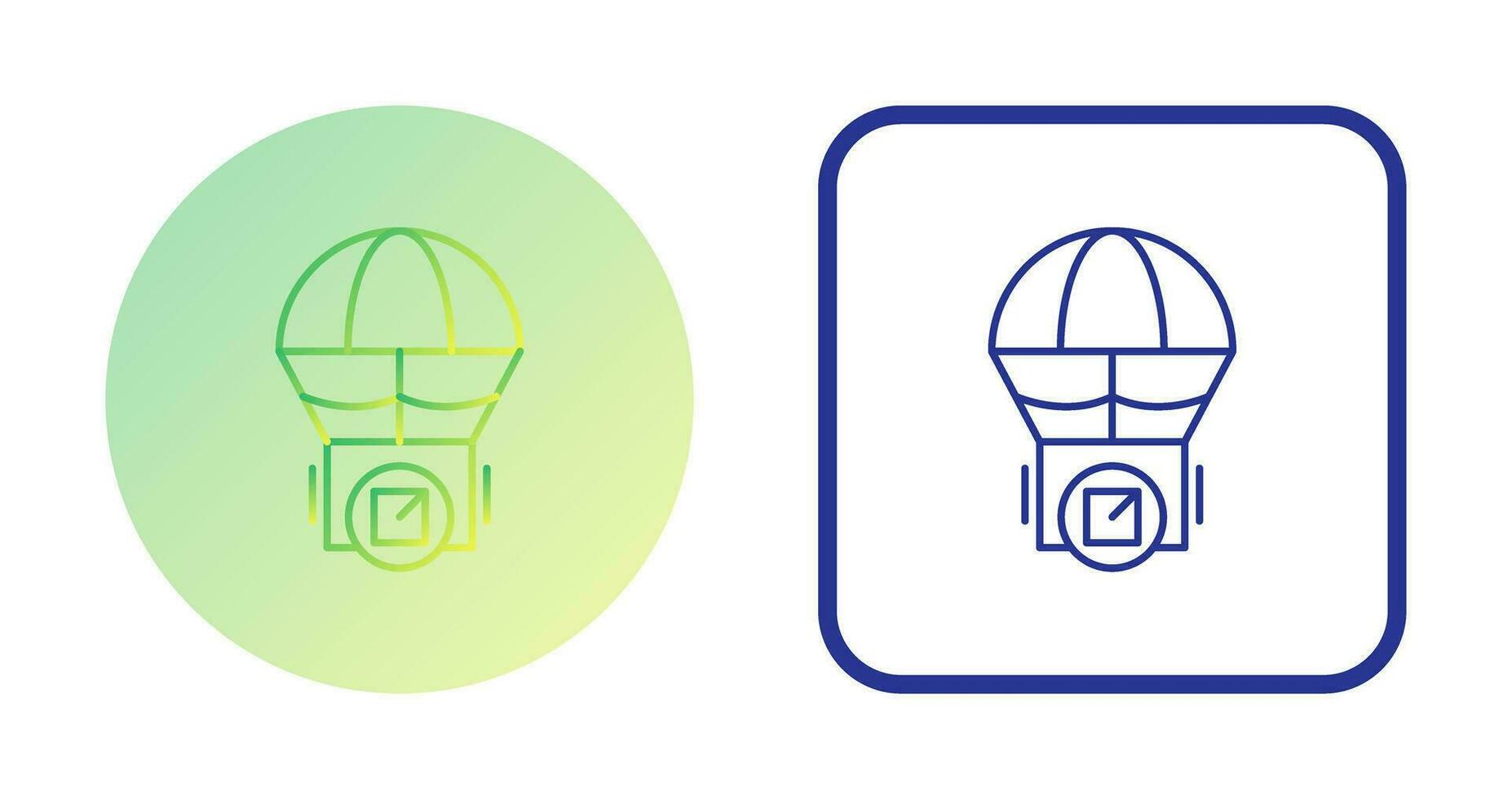 Parachute Vector Icon