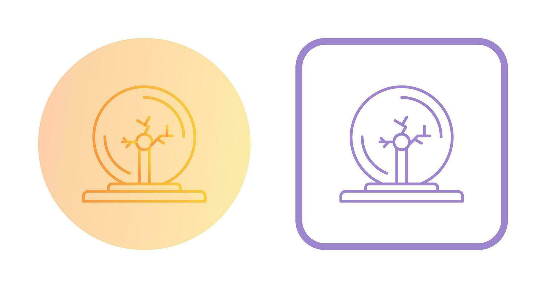 Plasma Ball Vector Icon