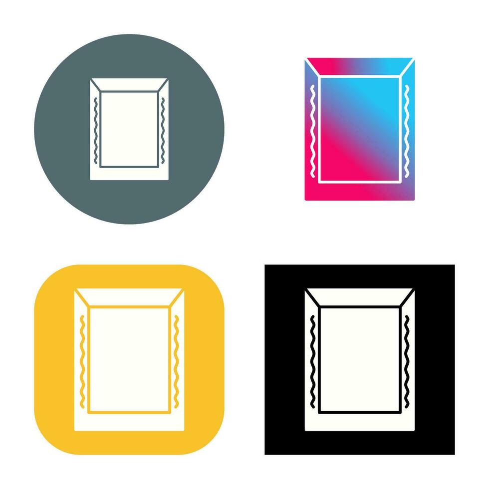 Unique Frame Vector Icon