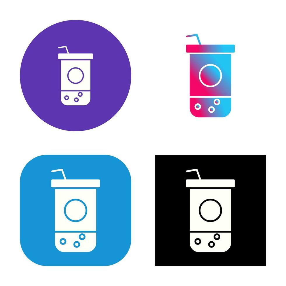 Chocolate Shake Vector Icon