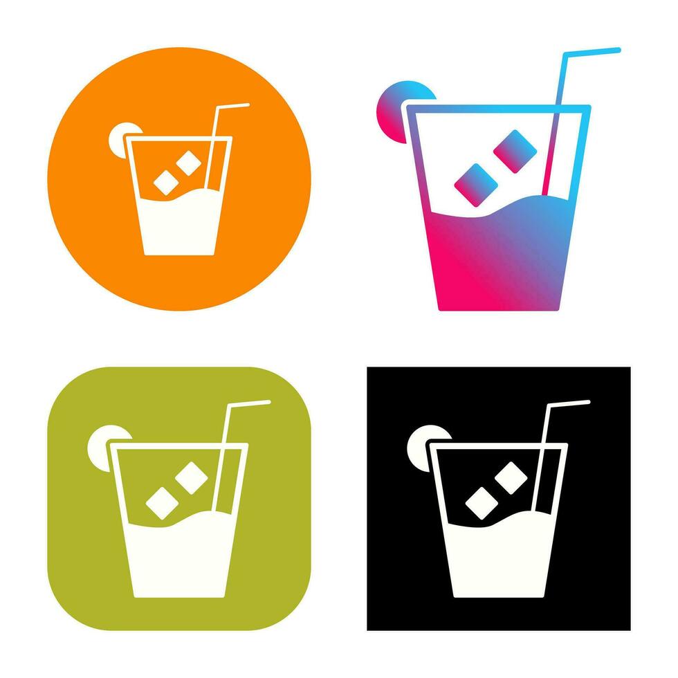 Unique Whiskey Sour Vector Icon