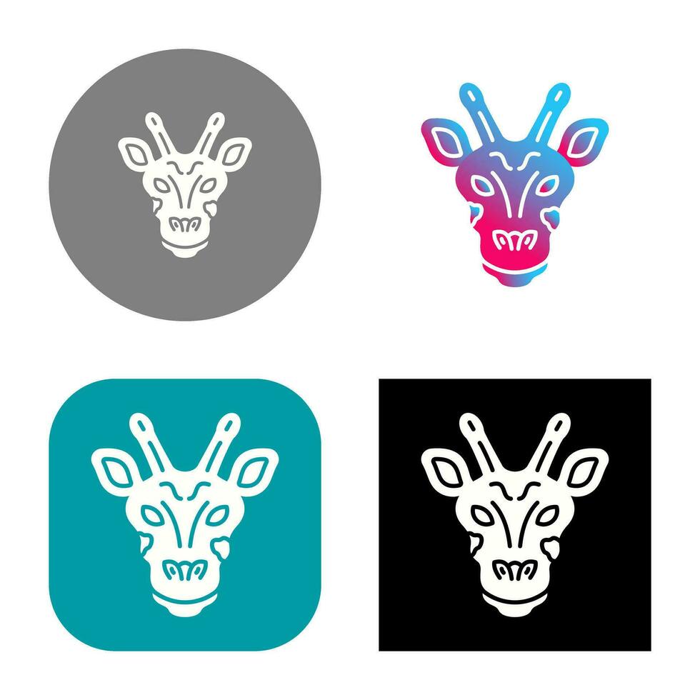 Giraffe Vector Icon