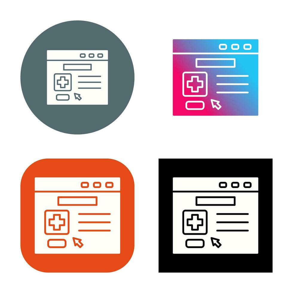 Browser Vector Icon