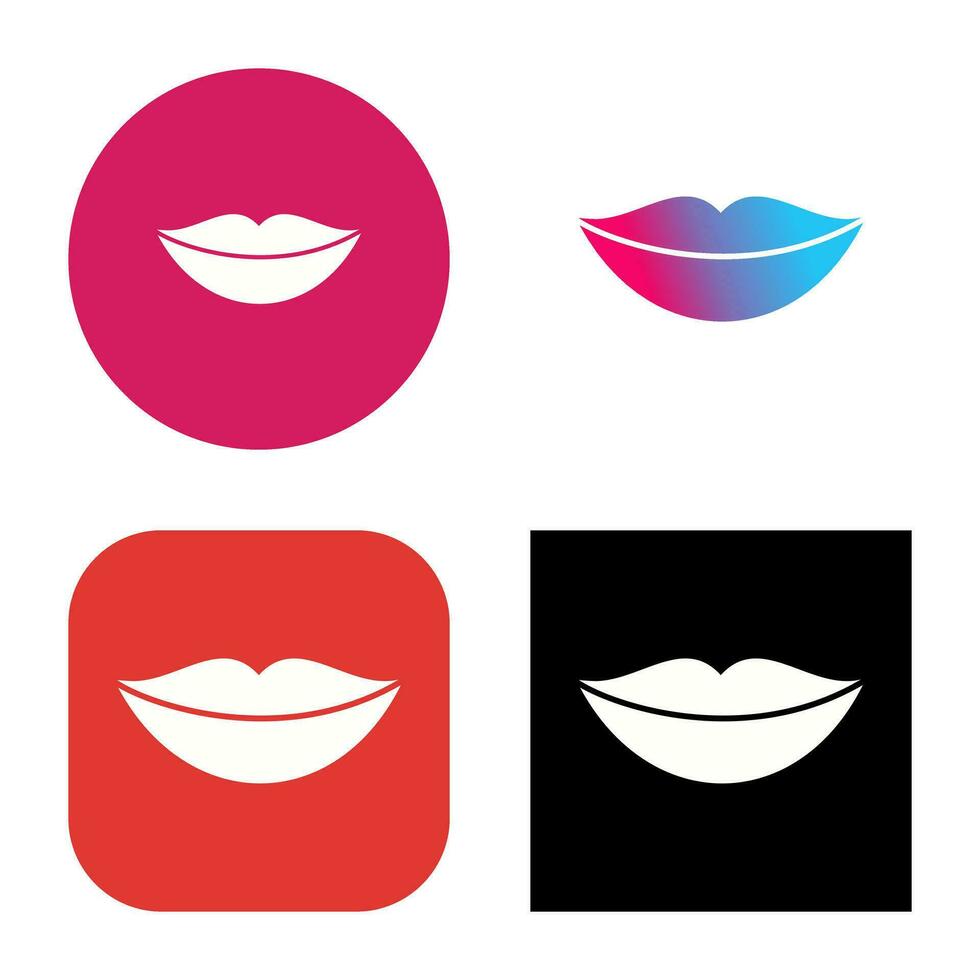 Lips Vector Icon