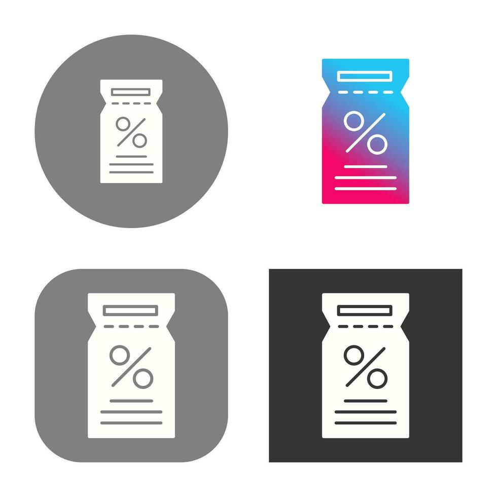 Discount Voucher Vector Icon