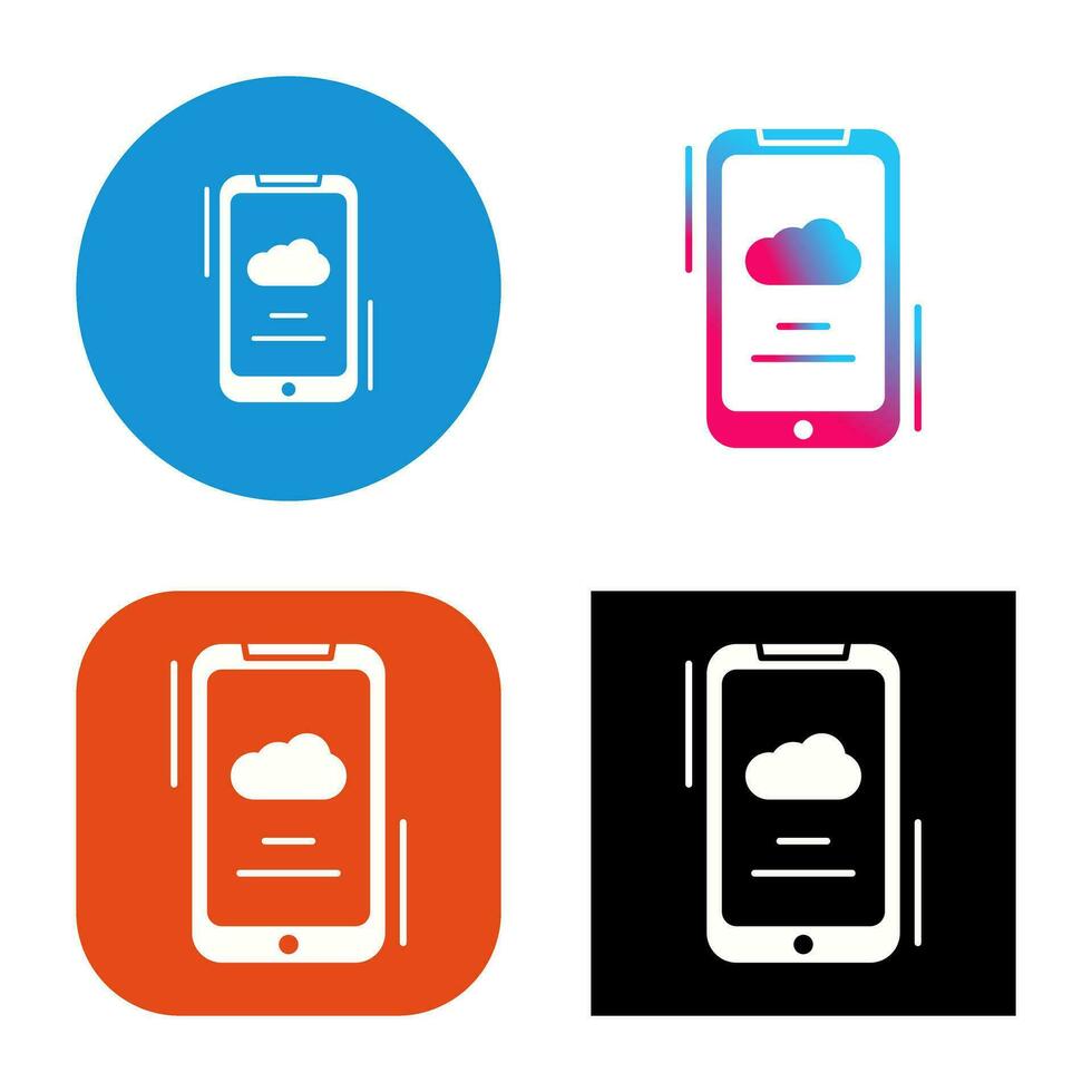 Weather App Vector Icon