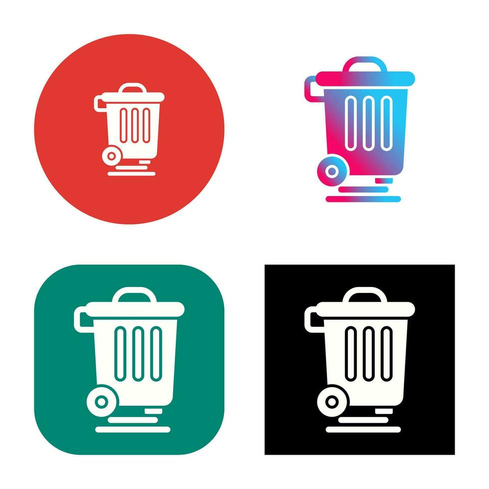 Dustbin Vector Icon