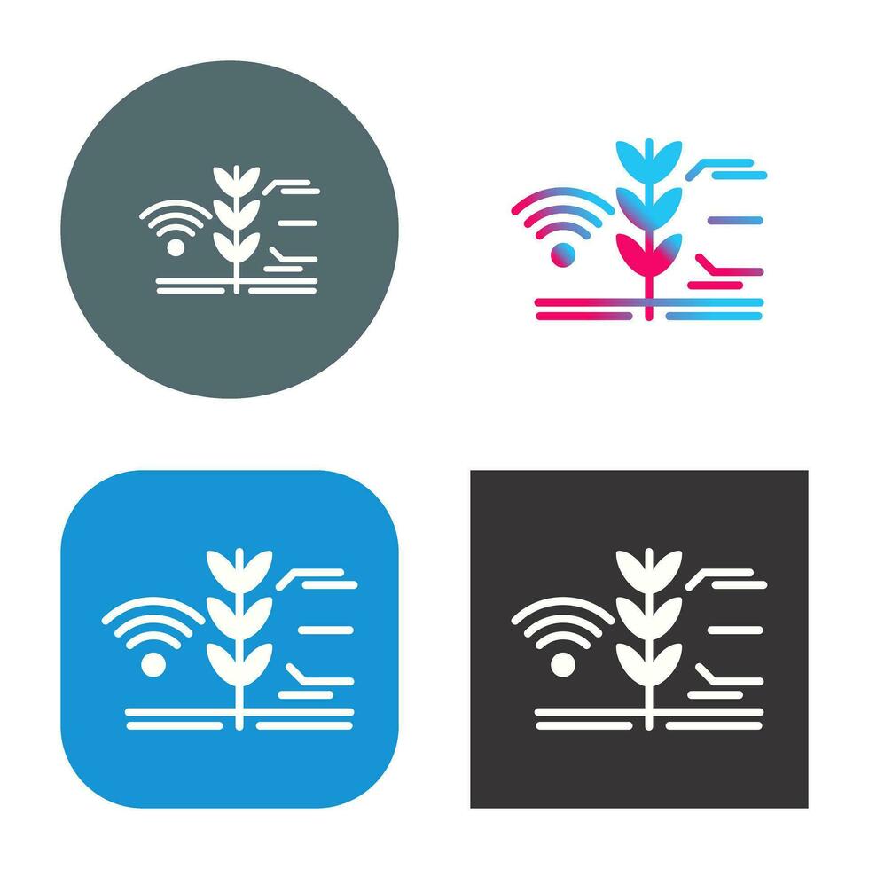 Smart Farm Vector Icon