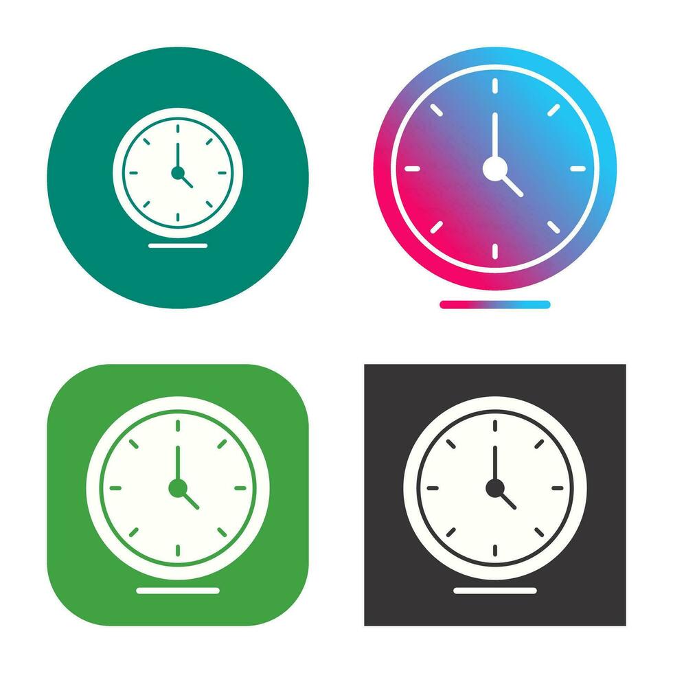 Clock Vector Icon