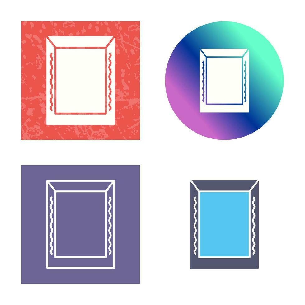 Unique Frame Vector Icon