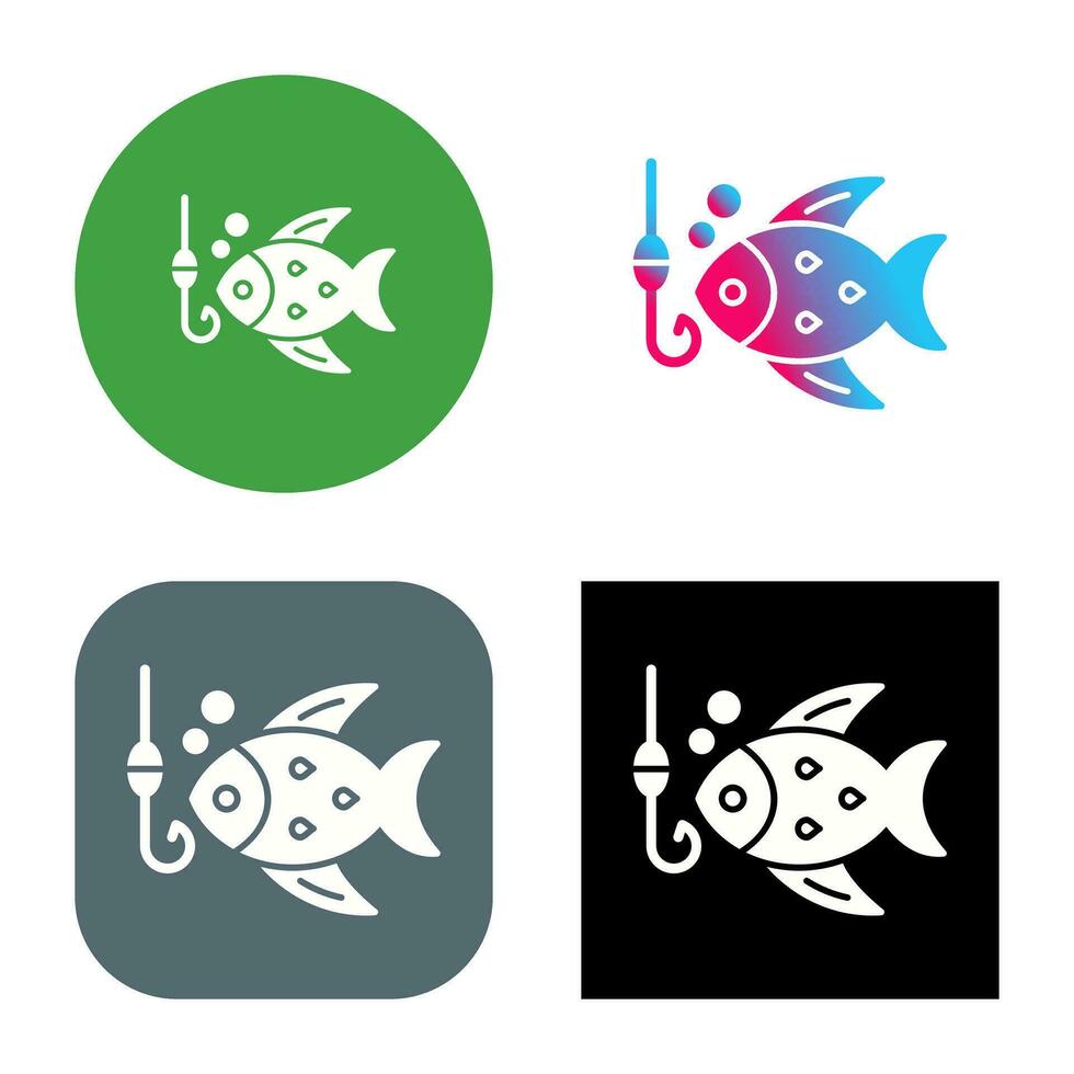 icono de vector de pesca