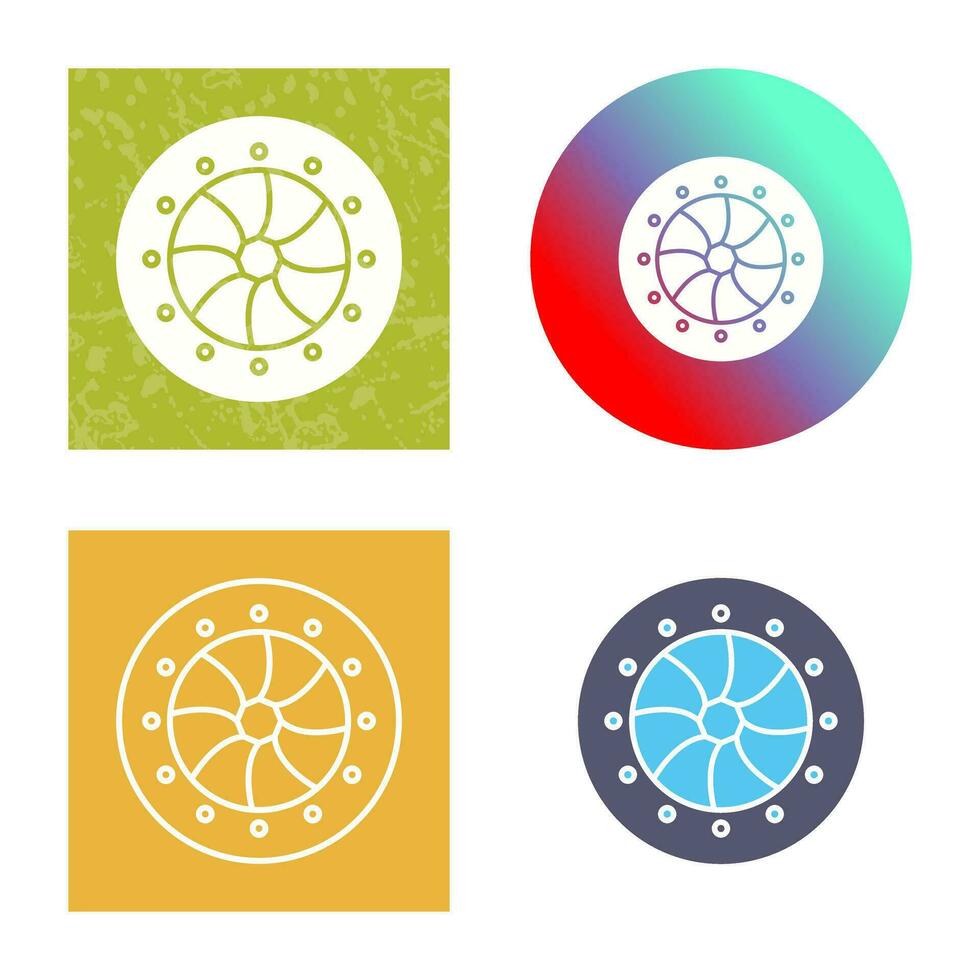 Unique Optical Diaphram Vector Icon