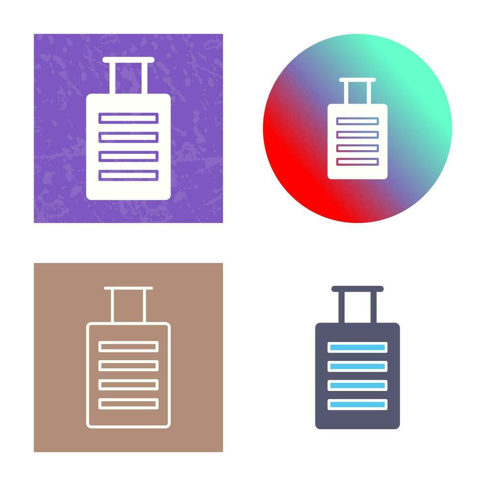 Luggage Vector Icon