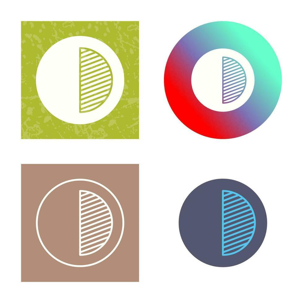 Unique Contrast Vector Icon