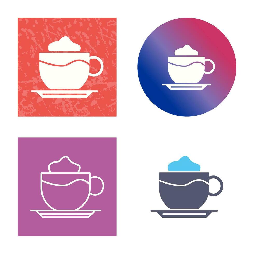 Latte Vector Icon