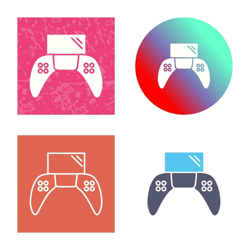 Unique Play Station Vector Icon