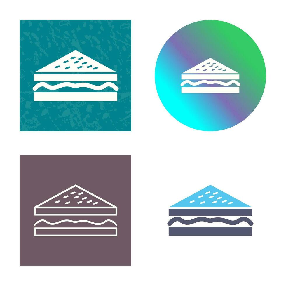 Unique Sandwich Vector Icon