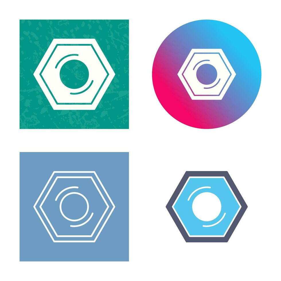 Nut Vector Icon