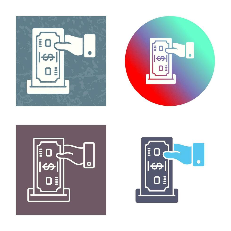 Deposit Vector Icon